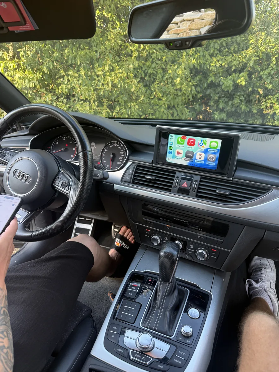 Audi A6 : Ajout de CarPlay / Android Auto sur écran d'origine