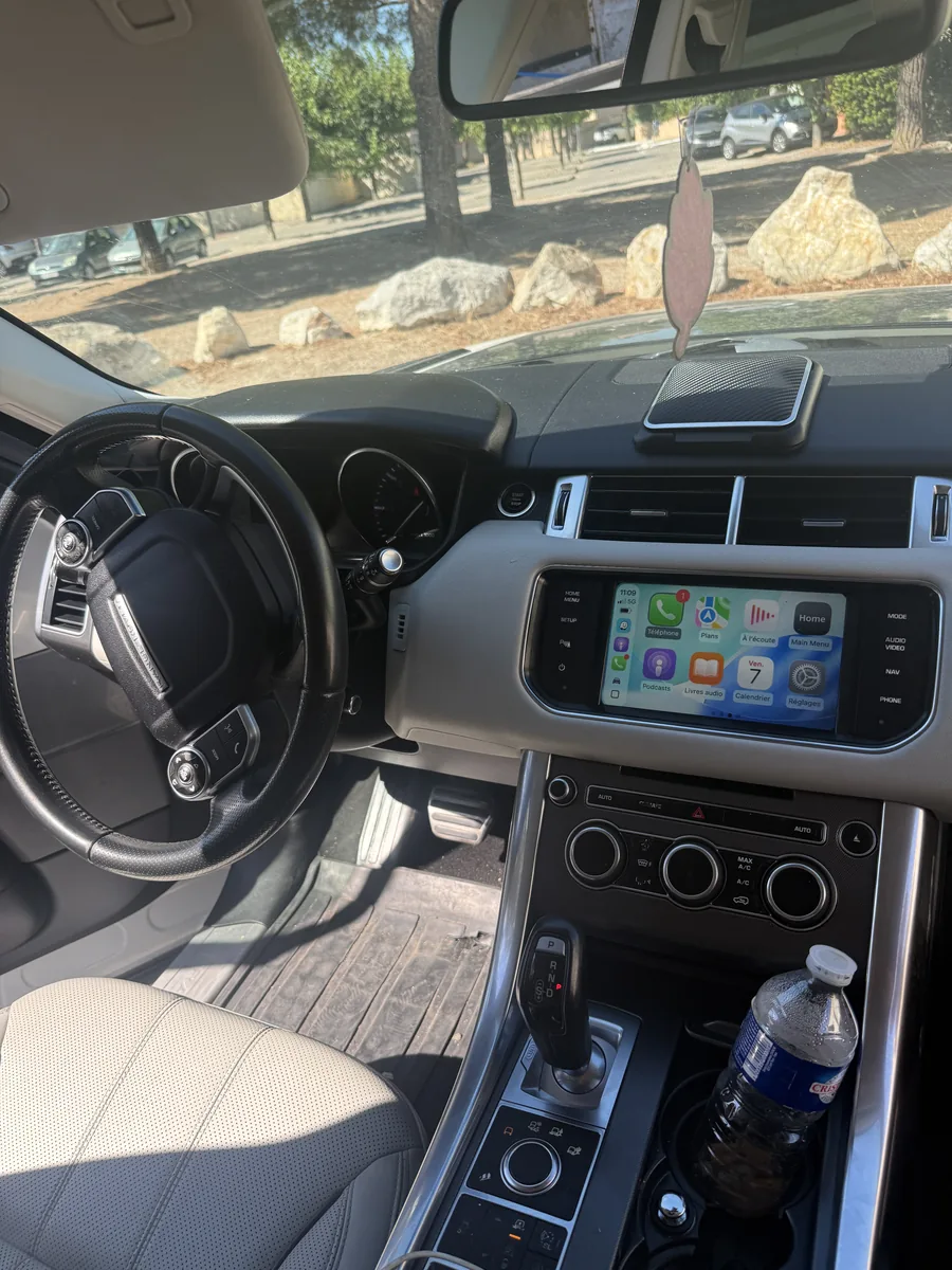 Land Rover Range Rover Sport : Ajout de CarPlay / Android Auto sur écran d'origine