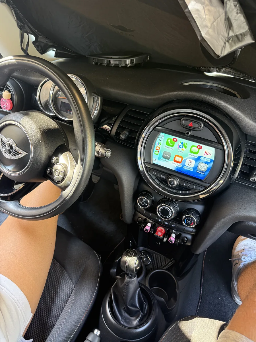 MINI Cooper : Ajout de CarPlay / Android Auto sur écran d'origine