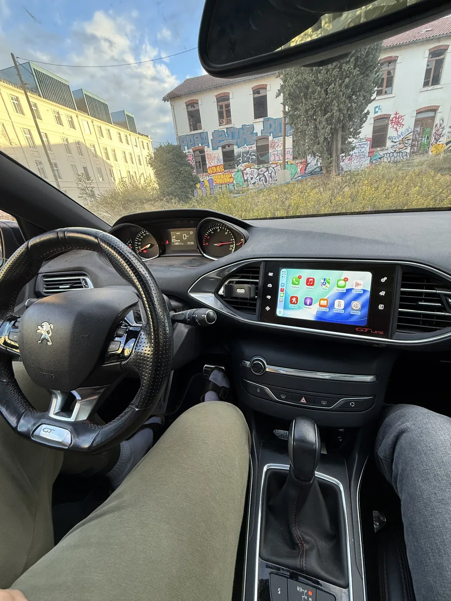 Peugeot 308 : Ajout de CarPlay / Android Auto sur écran d'origine