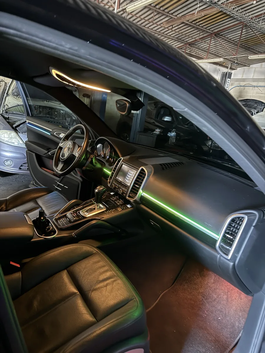 Porsche Cayenne : éclairage d'ambiance LED